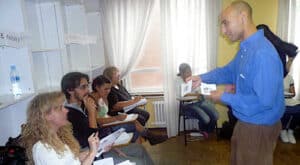 How to present new English teaching material