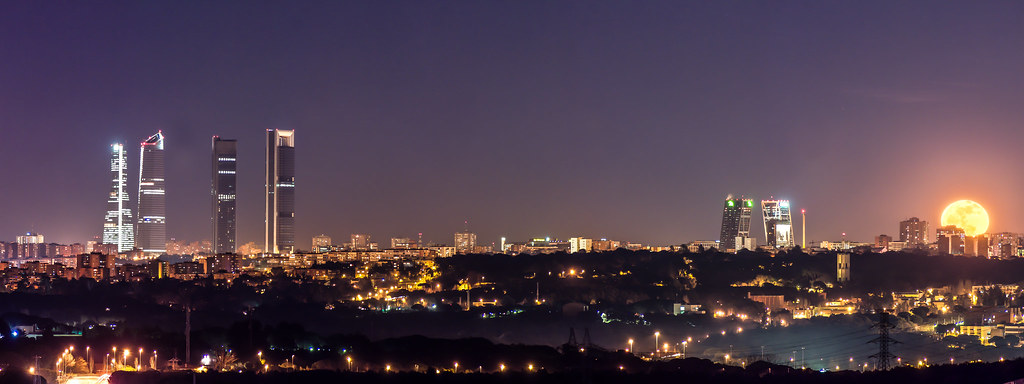 Madrid Skyline